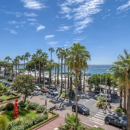 15 Riouffe - Splendide 6 Couchages A 50m A Pieds Du Palais Appartement Cannes