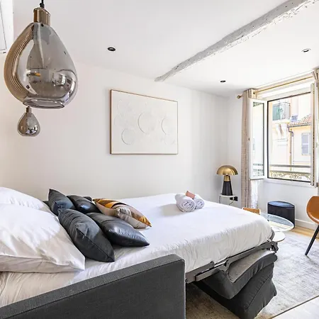 Апартаменты 15 Riouffe - Splendide 6 Couchages A 50m A Pieds Du Palais Канны